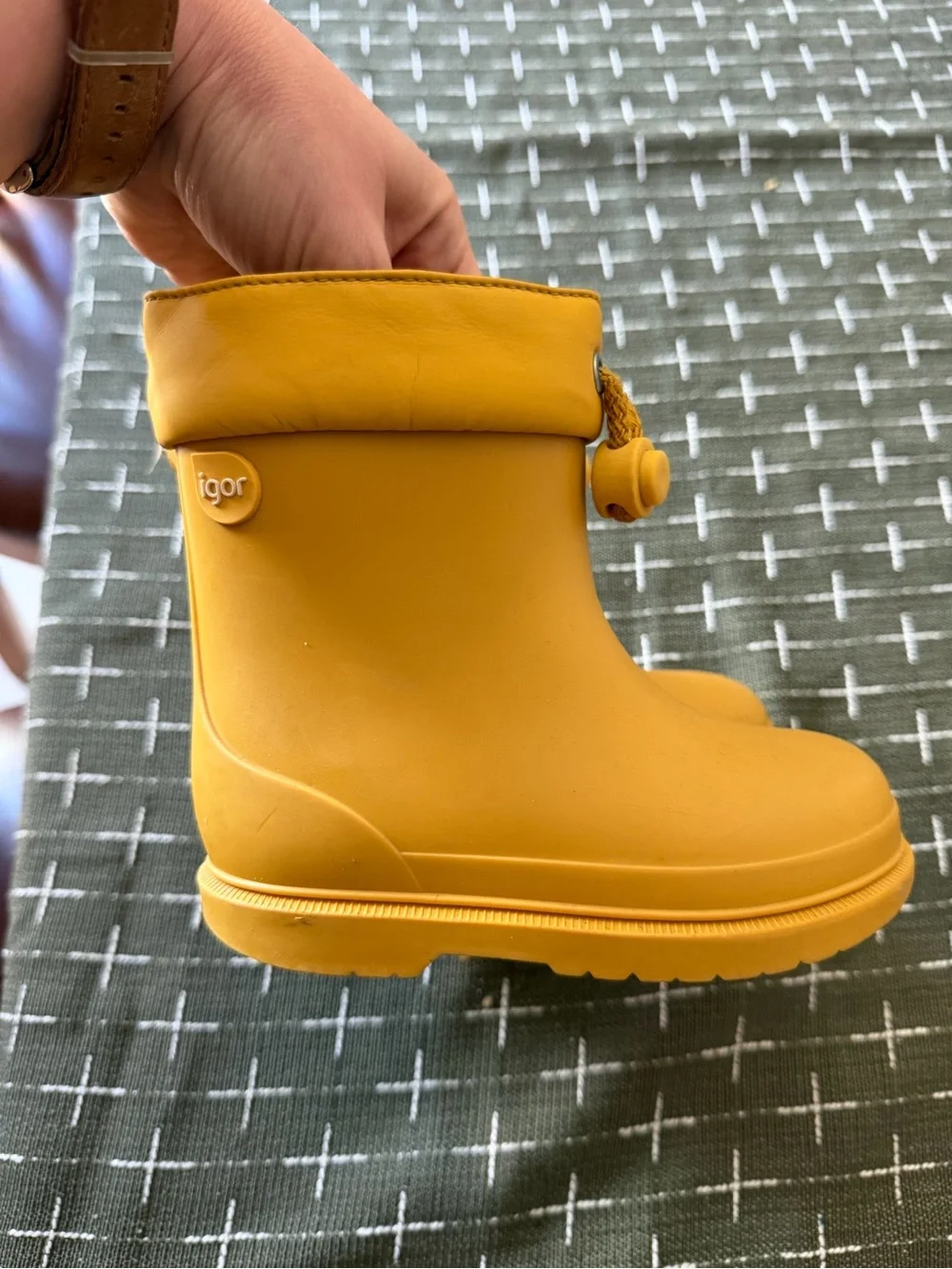 Igor Kids Yellow Rain Boots
